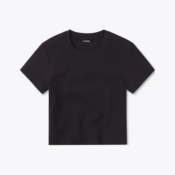 Cuts Tomboy Tee Cropped - Picture 1 of 5